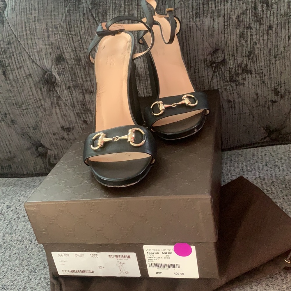 Gucci Horsebit Sandals sZ 39.5